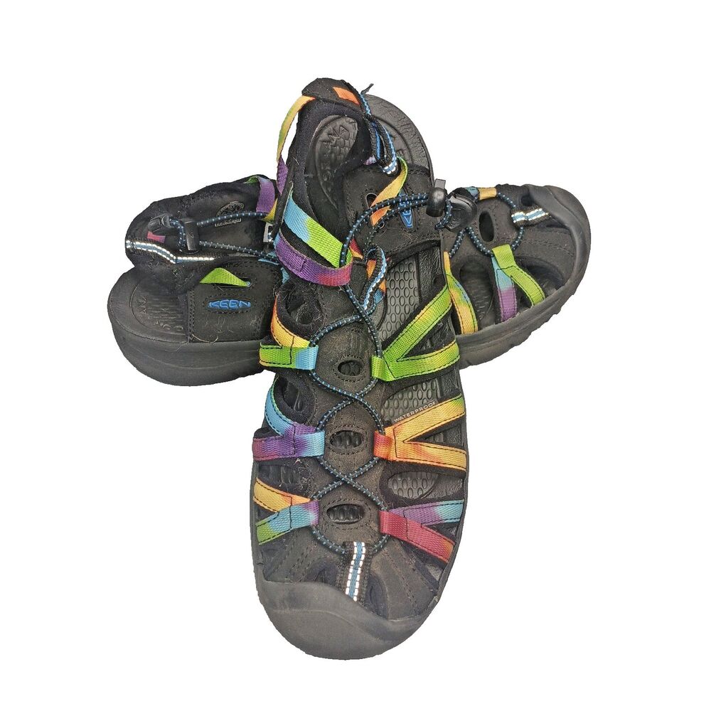 Women's 10.5 Rainbow Newport H2 Closed Toe Water Sandals Fisheman Sandals Preown